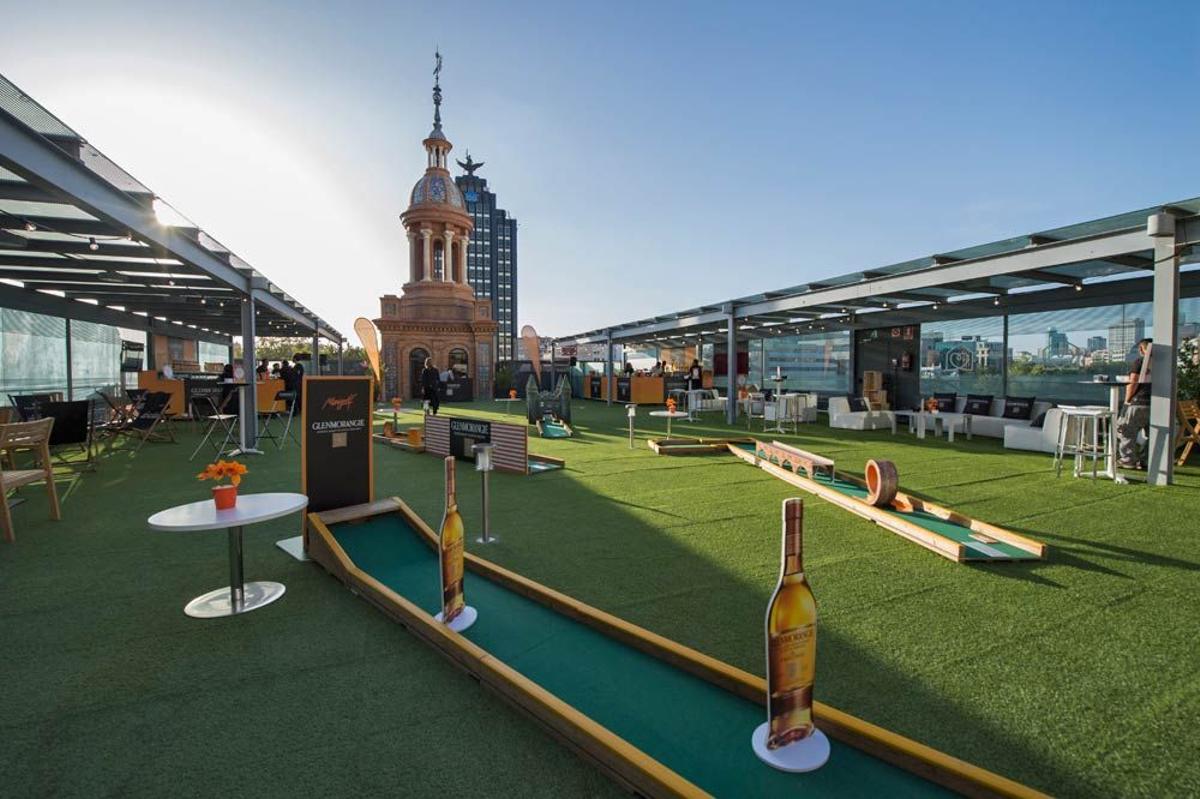 Urban Minigolf en la Terraza del ABC de Serrano