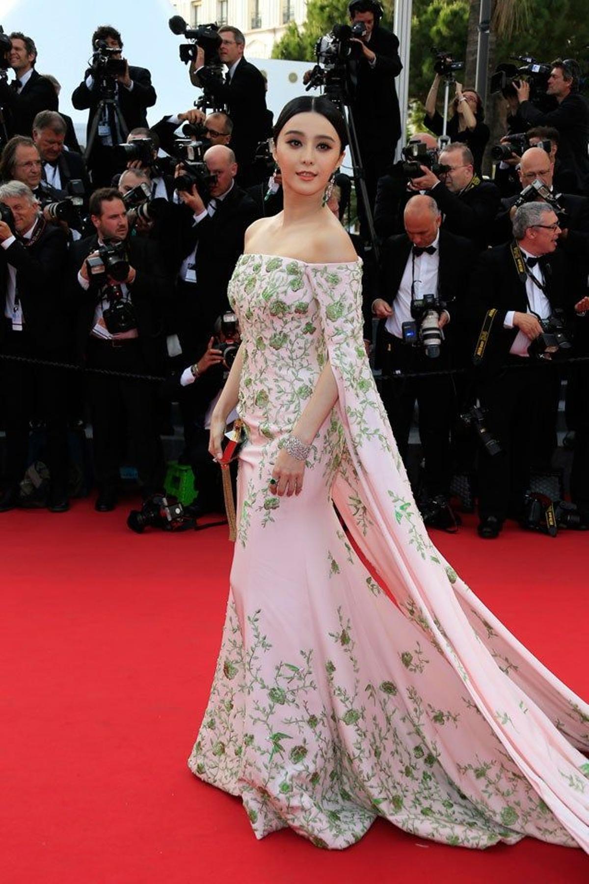 Fan Bingbing en la jornada de inauguración de la 68 Edición del Festival de Cine de Cannes