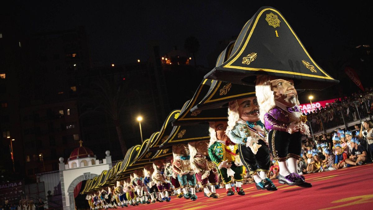 Baile de Los Enanos en la Bajada de La Palma