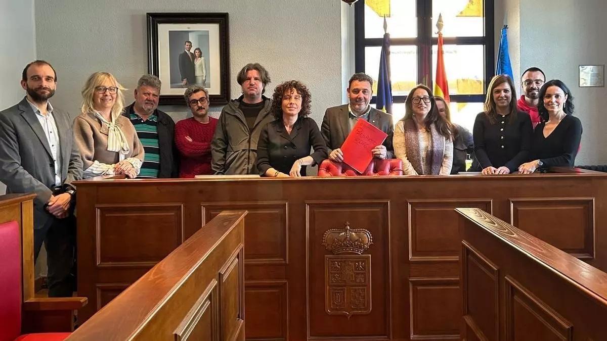 El equipo de gobierno de Laviana