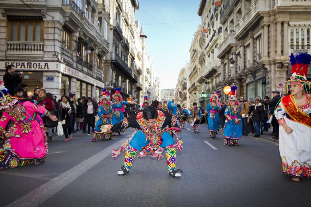 Cabalgata de las Reinas Magas en Valencia 2017