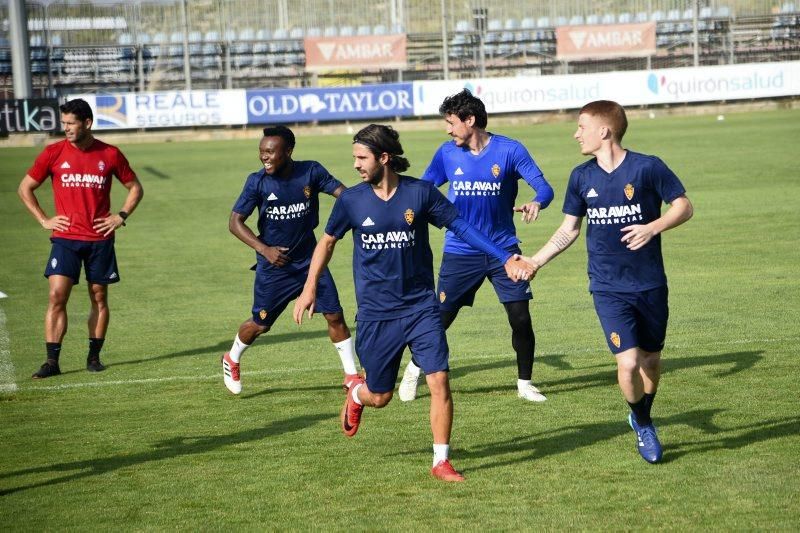 Entrenamiento del Real Zaragoza