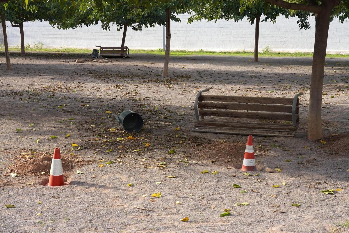 Interior del pipican del PAU Censal, este martes.