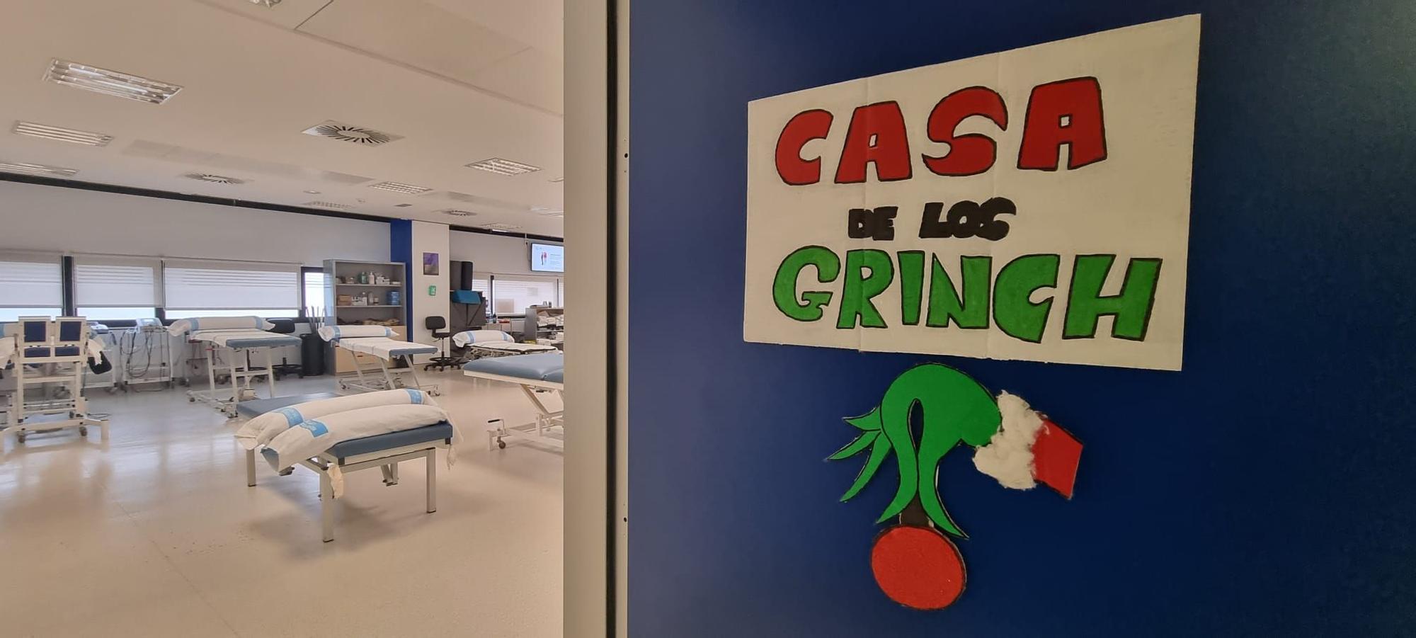 Decoración en el Hospital Can Misses de Ibiza