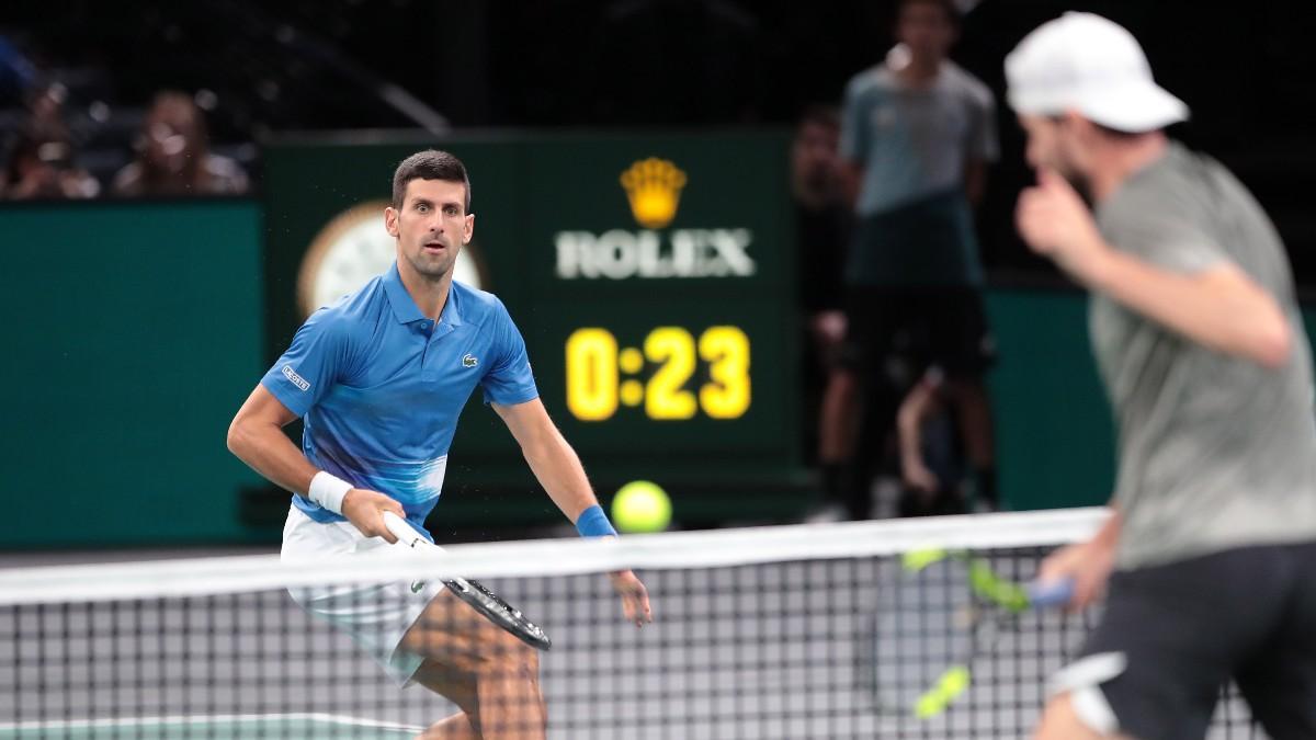 Djokovic, en su duelo ante Cressy