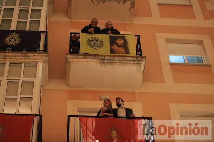 Viernes de dolores: Aplausos y salves a la patrona en Cartagena durante el confinamiento