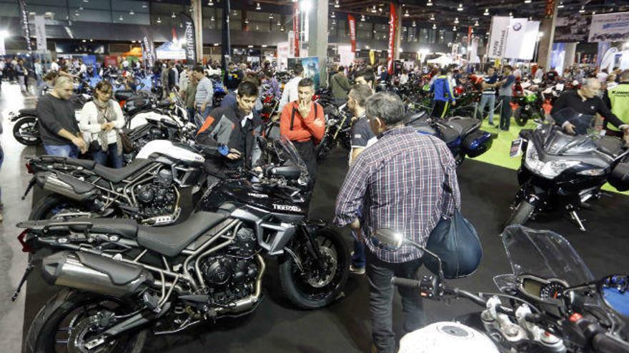 El salón valenciano de la moto y la bici reúne a 97 marcas y 1.500 vehículos