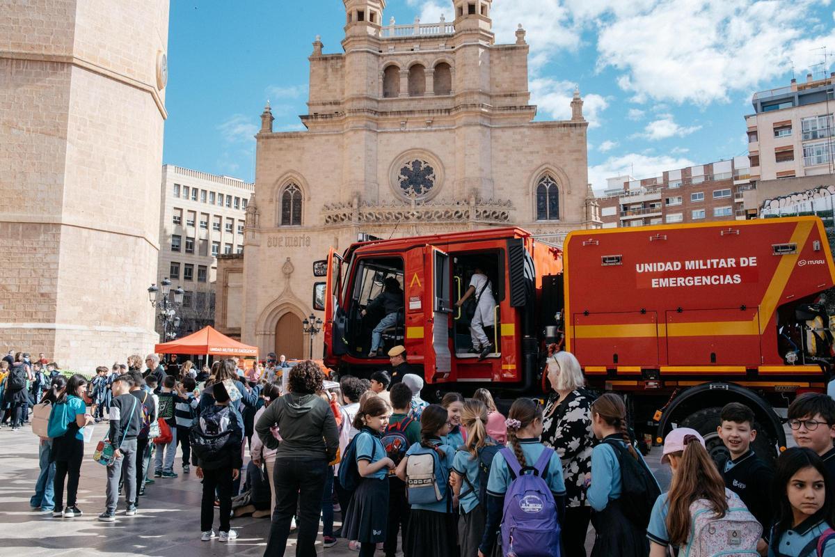 La UME conquista a la ciuddanía de Castelló