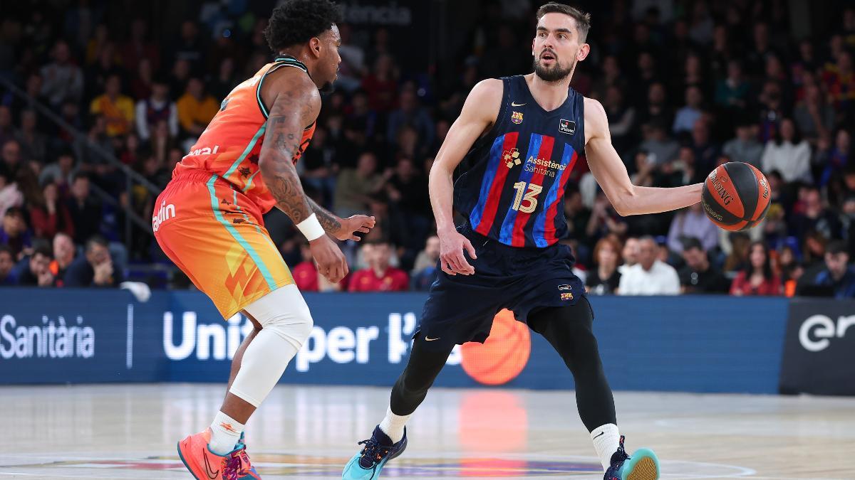 Tomas Satoransky no estuvo afortunado