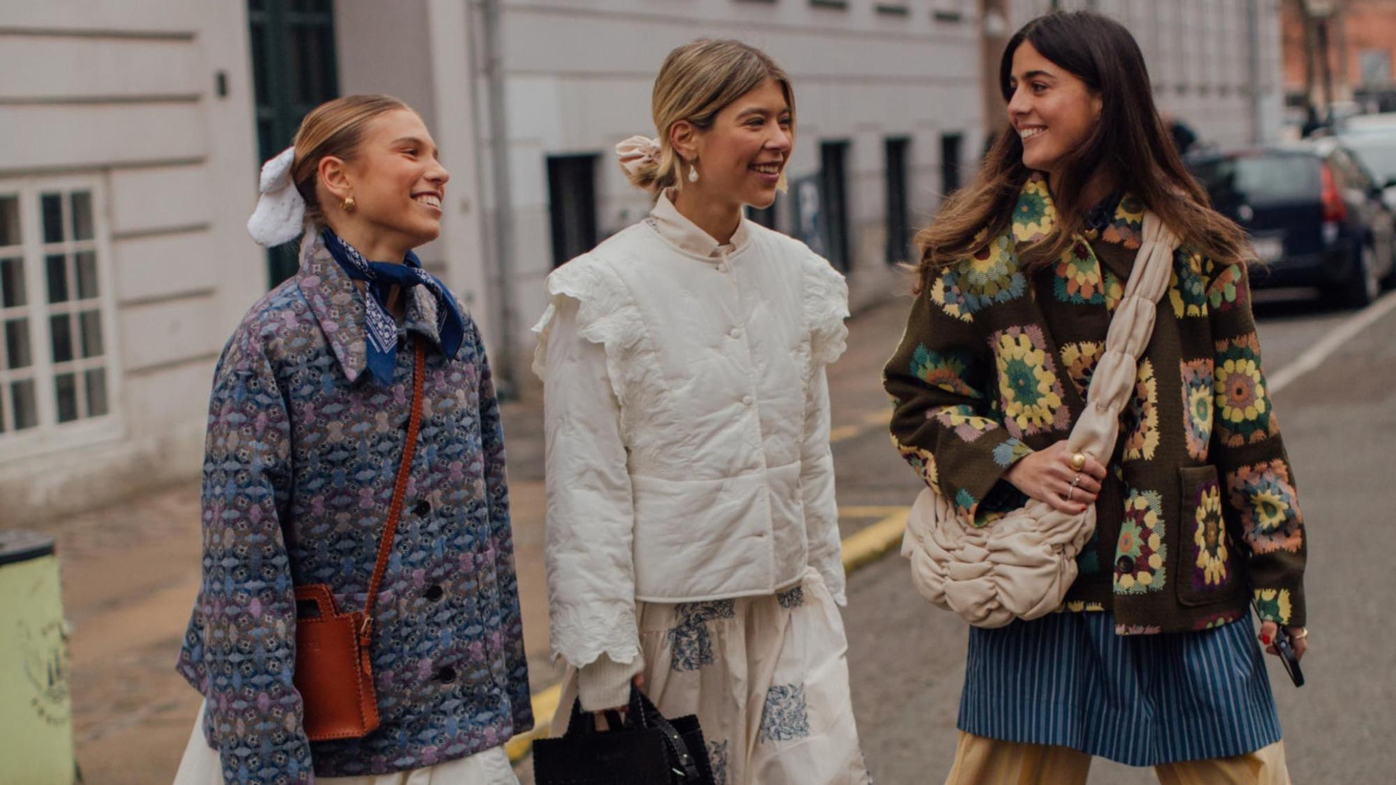 ‘Influencers’ portuguesas en la Semana de la Moda de Copenhague.
