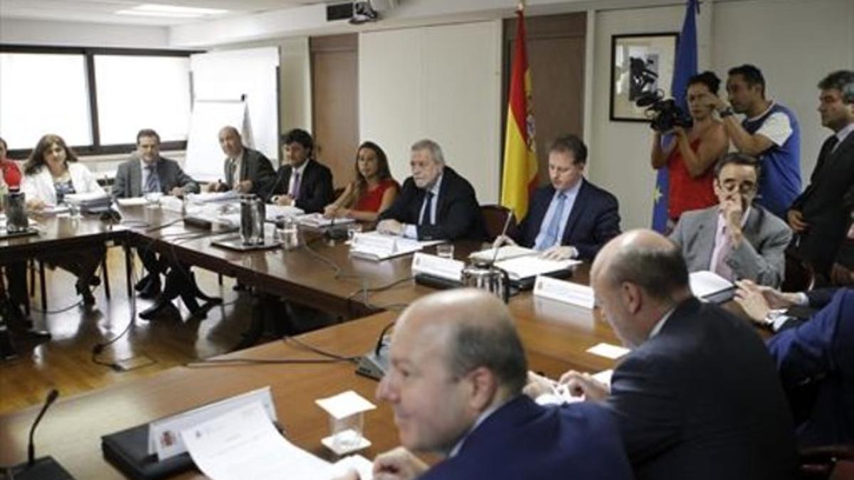 Reunión de la Mesa General de la Administración General del Estado (AGE) celebrada ayer en Madrid.