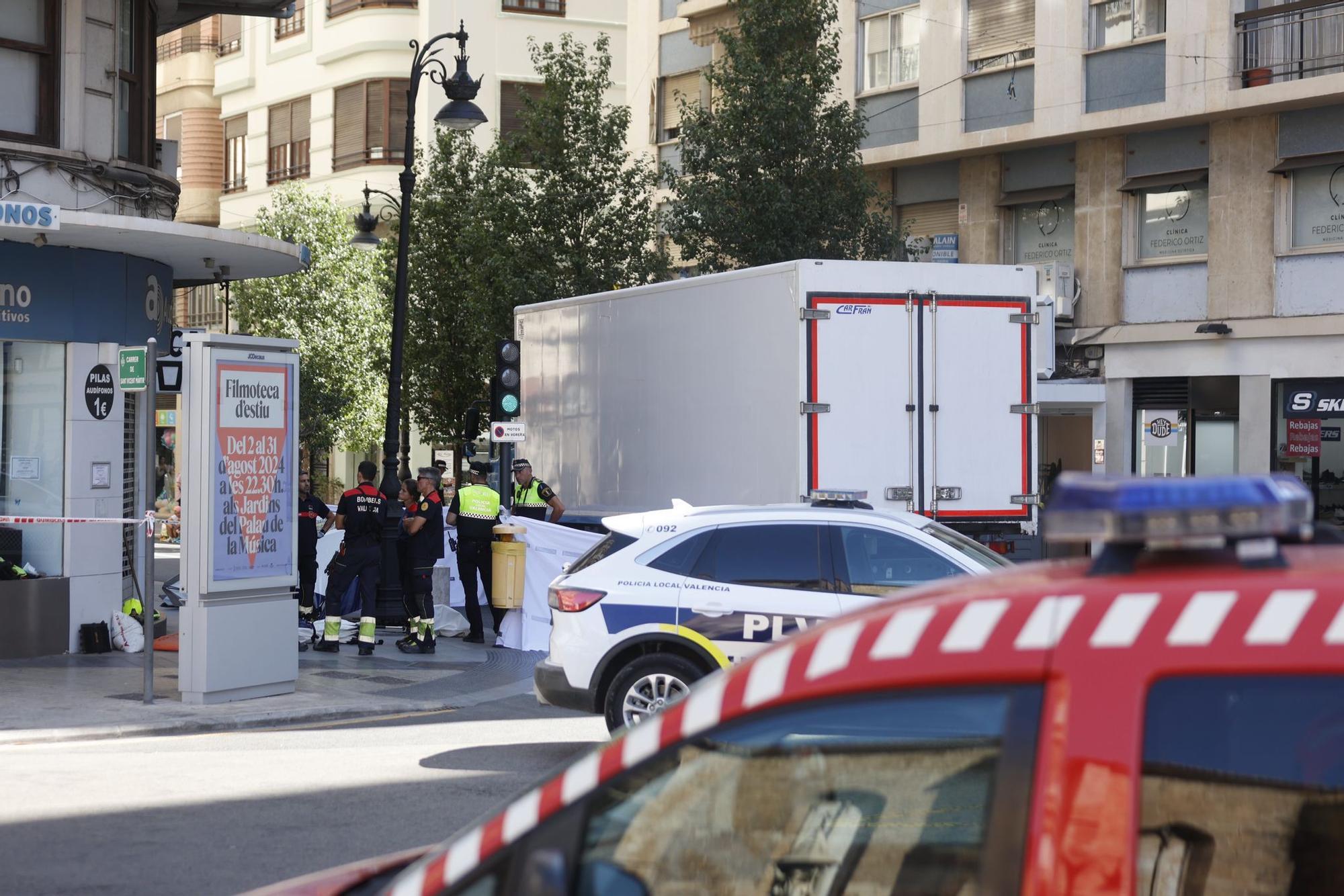 Atropello mortal en el centro de València