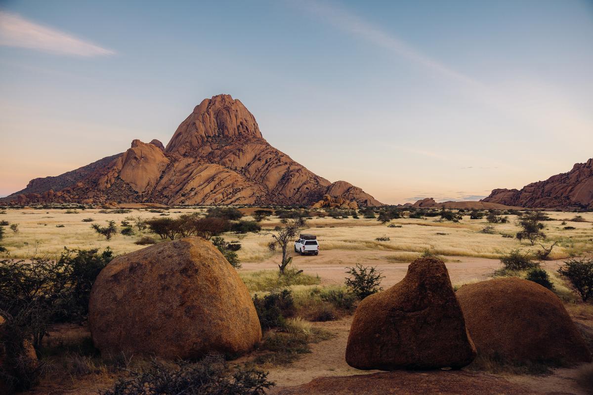Espectacular paisaje desértico de Spitzkoppe