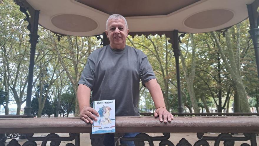 Pepe Sánchez, poeta avilesino: "Dejé de romper mis poemas porque entendí que podían tener un valor social"