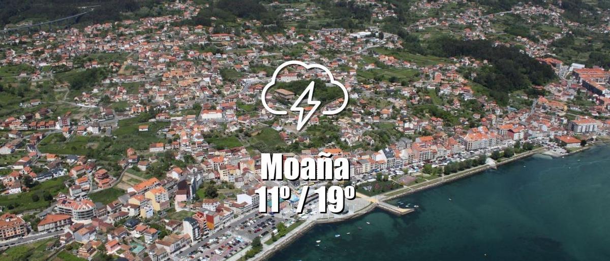El tiempo en Moaña: previsión meteorológica para hoy, viernes 1 de mayo