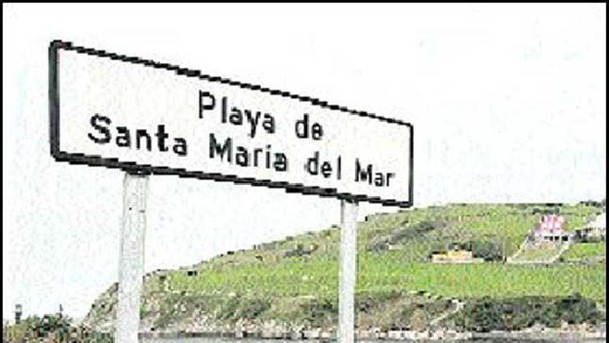 Zona de la parroquia de Santa María del Mar y El Puerto, a la derecha.