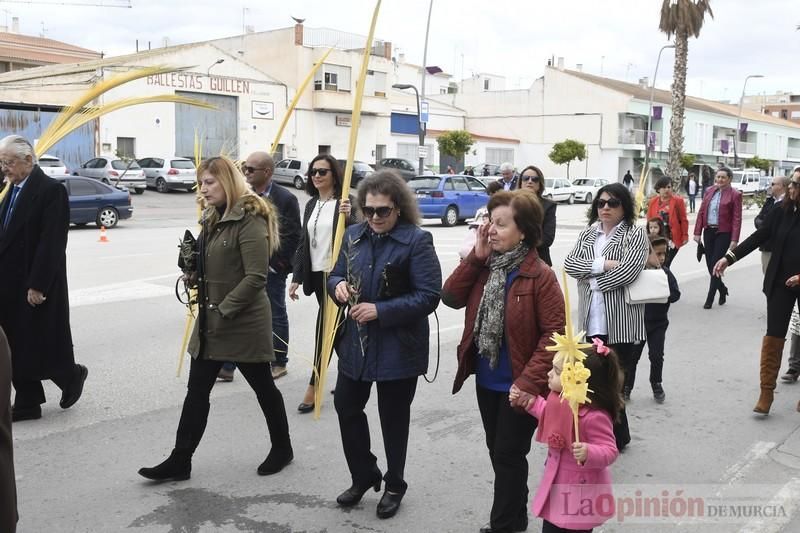 Procesión de Domingo de Ramos en La Hoya