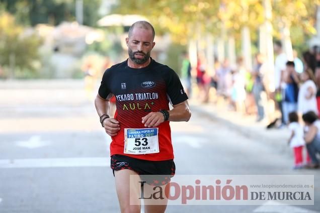 Carrera popular en Patiño.