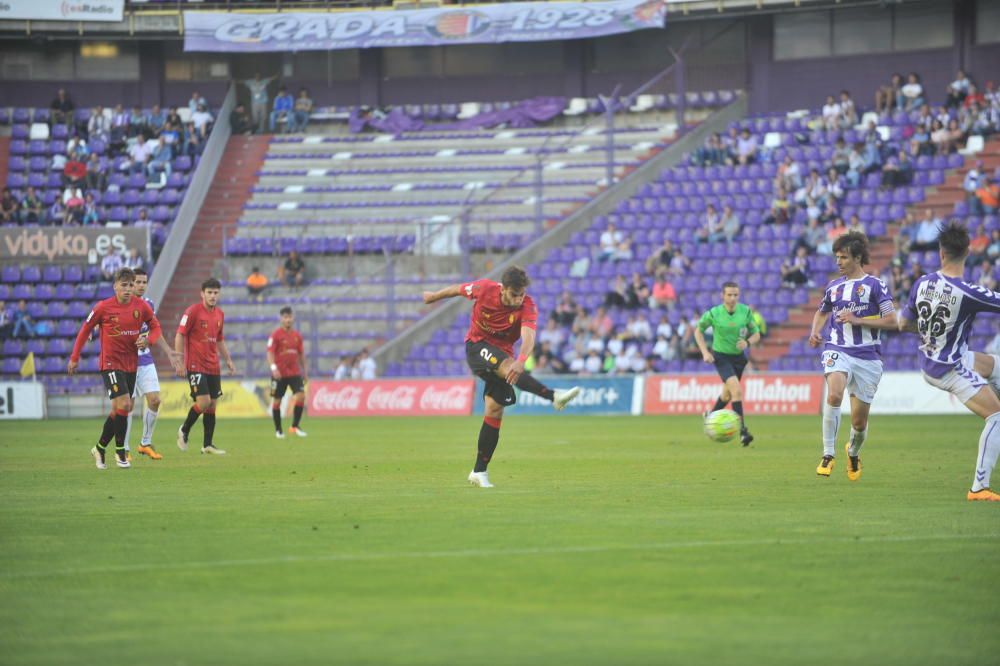 El Mallorca se salva en Valladolid