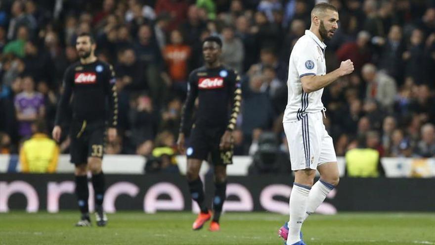 El Madrid remonta frente al Náoples (3-1)