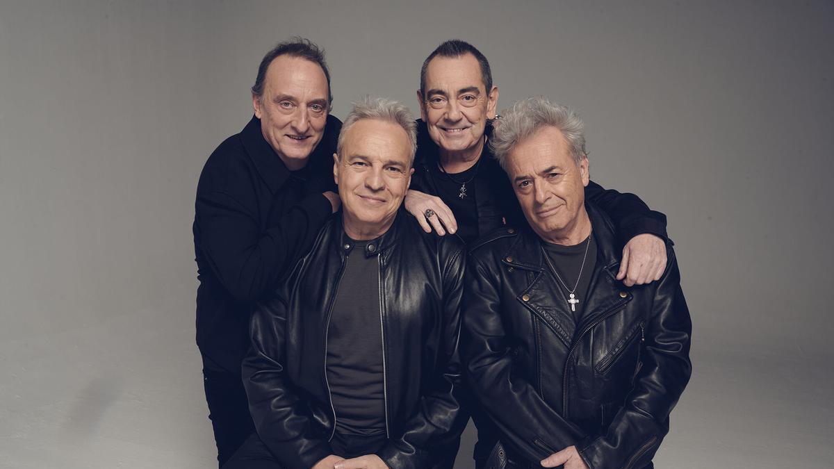 El grupo Hombres G.