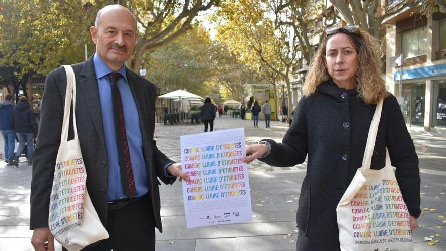 Manresa impulsa la campanya ‘Comerç lliure d’etiquetes’ per trencar amb els estereotips de gènere al comerç local