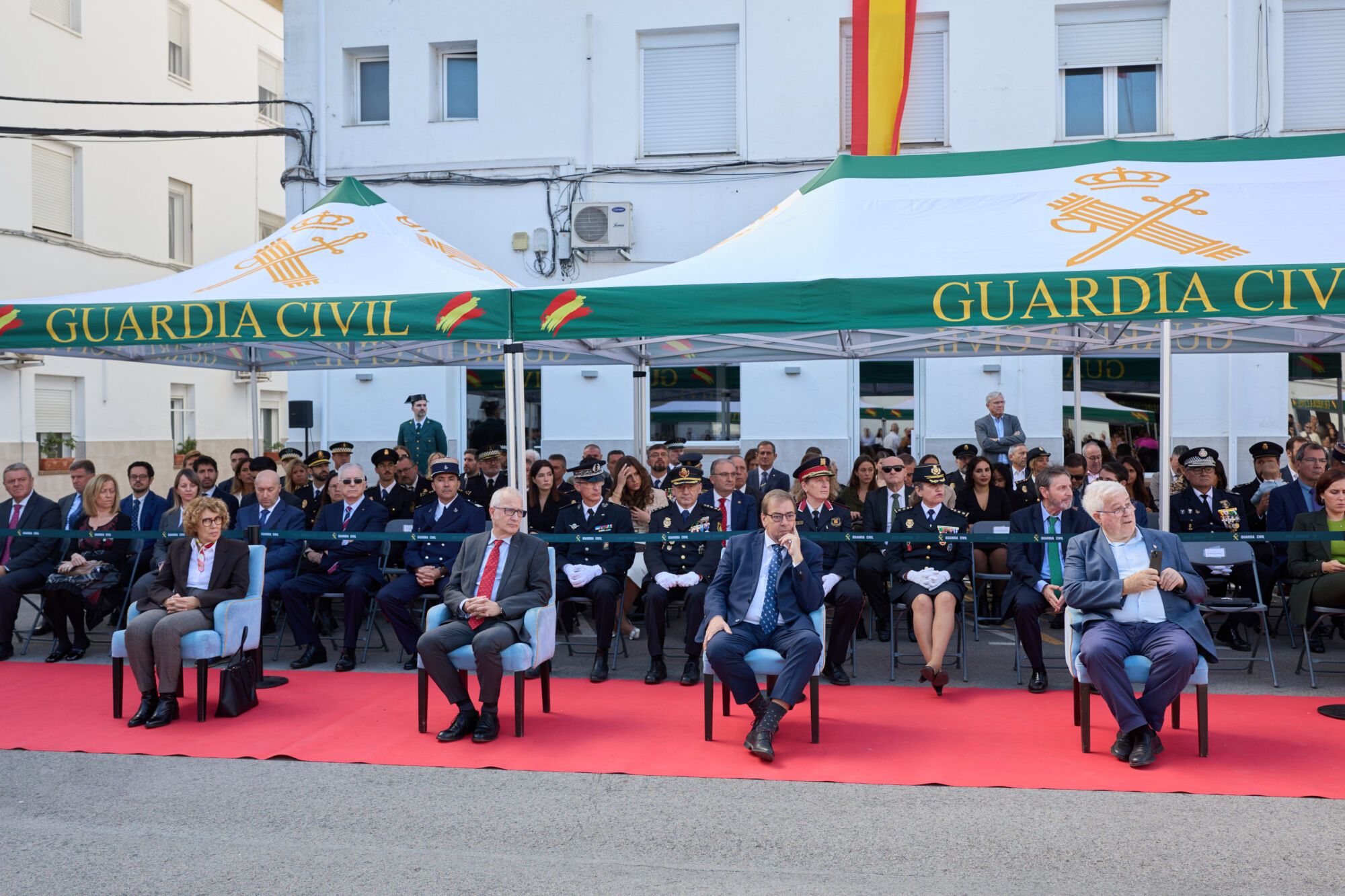 Les millors fotos de l'acte conmemmoratiu Comandància de la Guàrdia Civil a Girona
