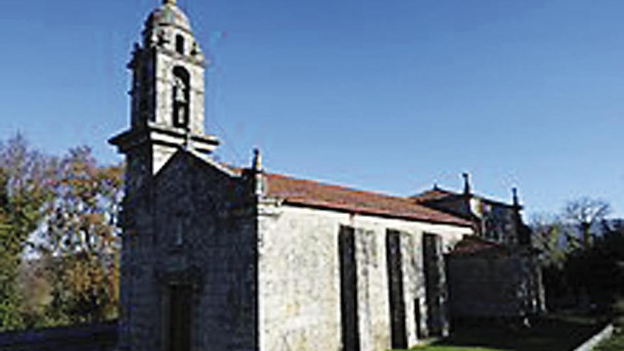 Iglesia de San Pedro da Torre en Padrenda.