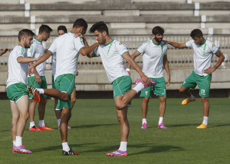 El Córdoba CF ultima el choque ante el Sevilla