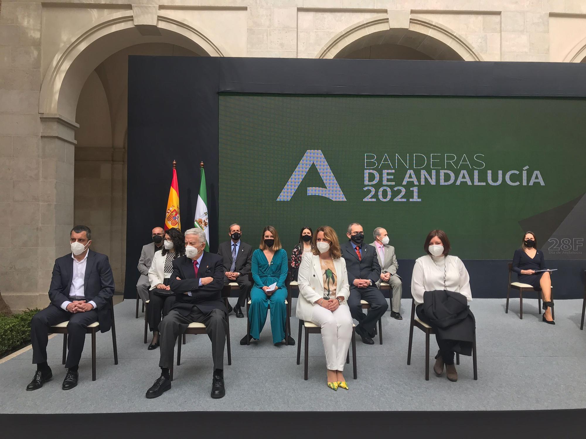 Entrega de los premios por el Día de Andalucía en Málaga