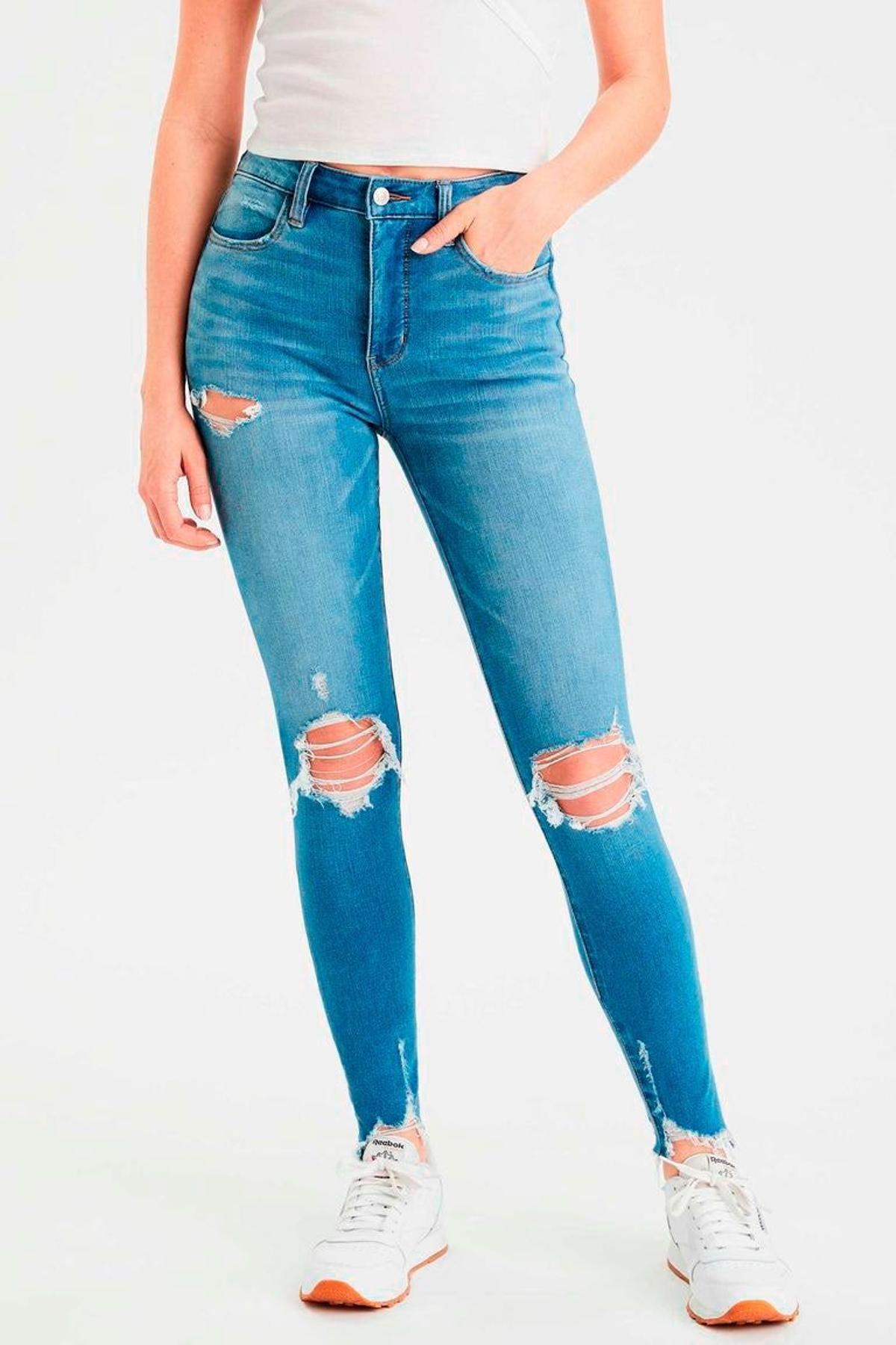 Jeggings de cintura subida, de American Eagle