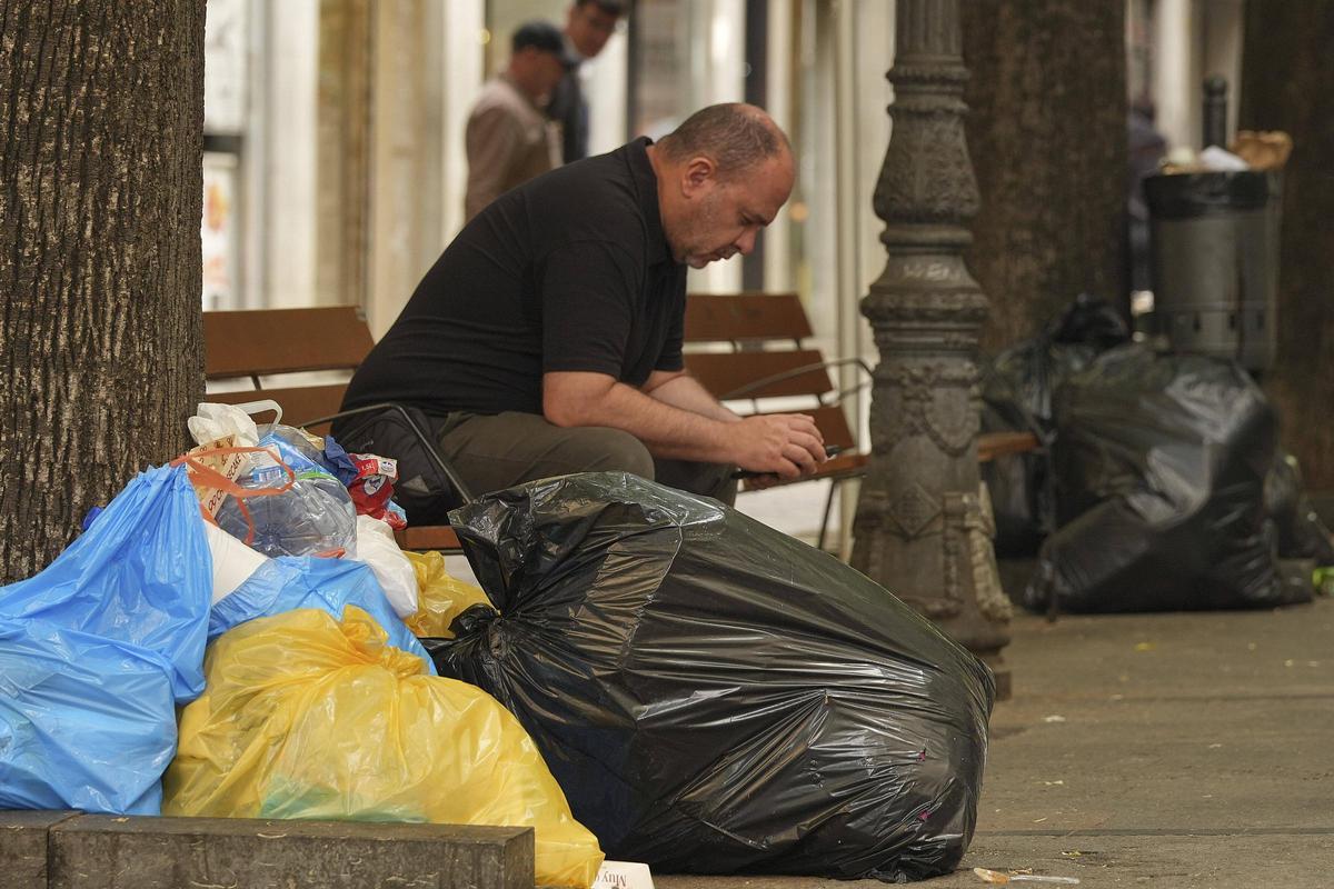 Les imatges dels efectes de la vaga d'escombriaires a la ciutat de Girona