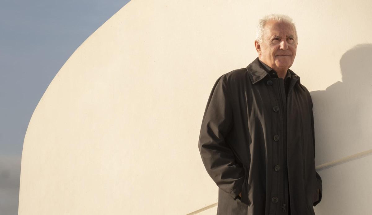 Víctor Manuel, fotografiado en Avilés.