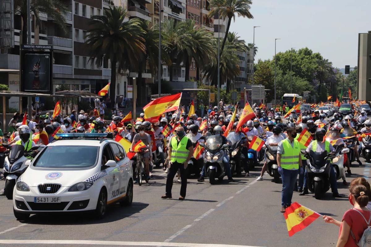 Manifestación de Vox en Córdoba contra la gestión del Gobierno