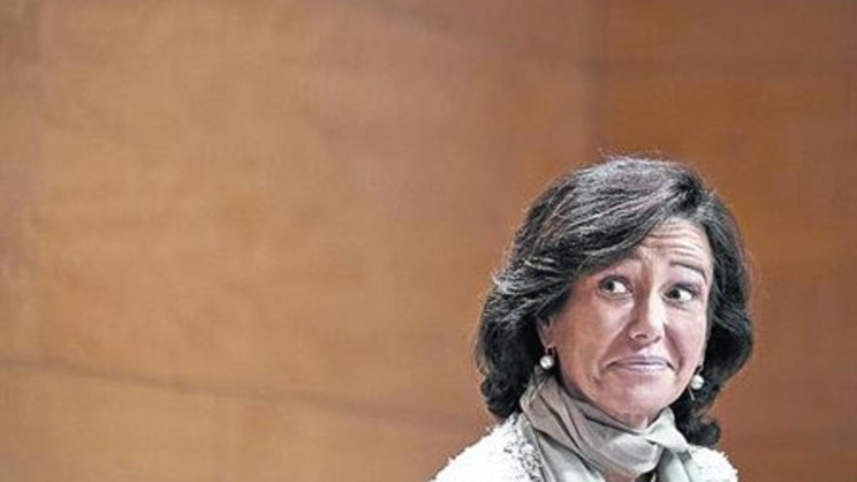 Ana Patricia Botín, presidenta del Banco Santander.