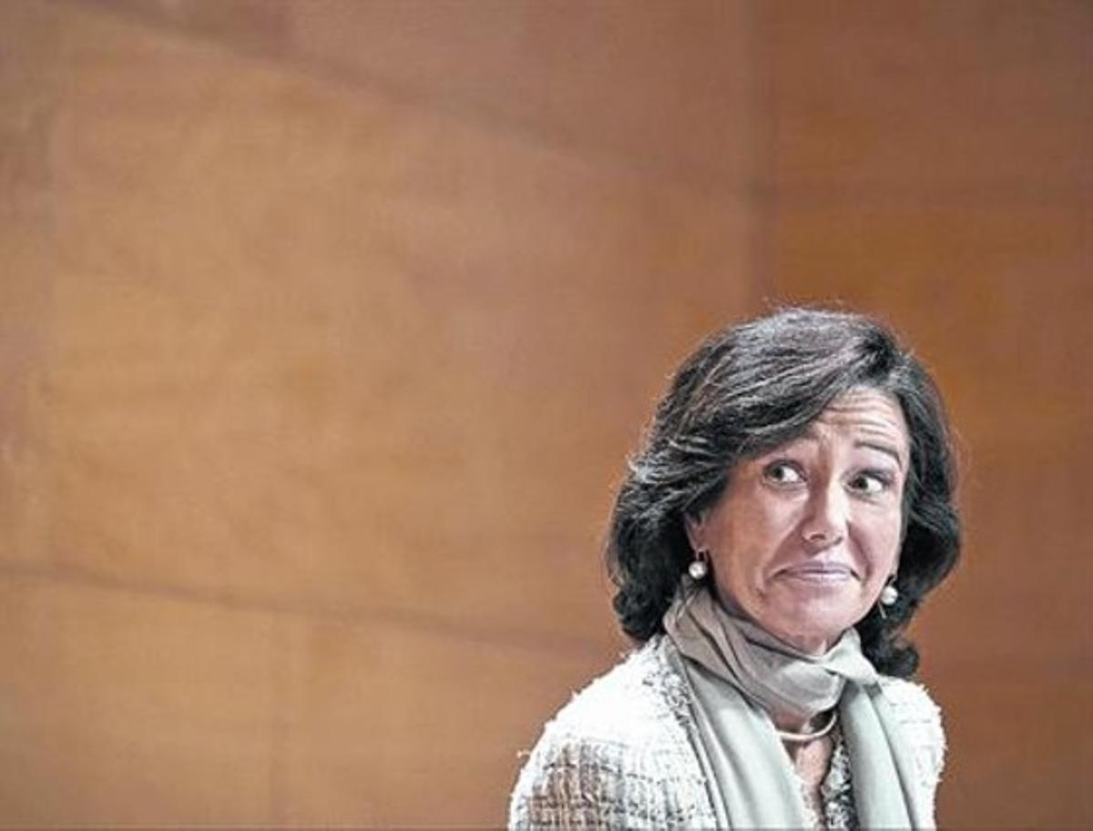 Ana Patricia Botín, presidenta del Banco Santander.