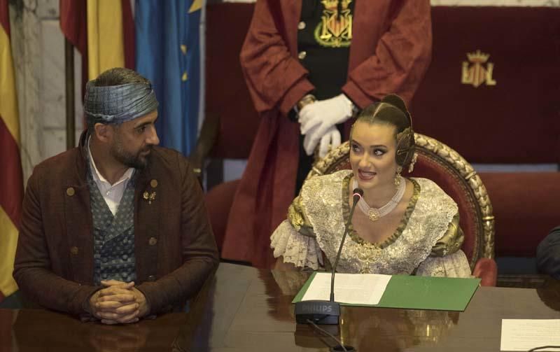 Proclamación de las falleras mayores de València 2020