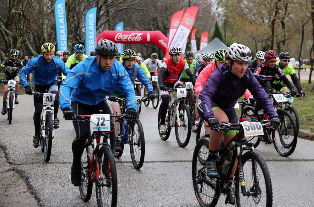 Barro, lluvia y viento en la VigoBikeContest