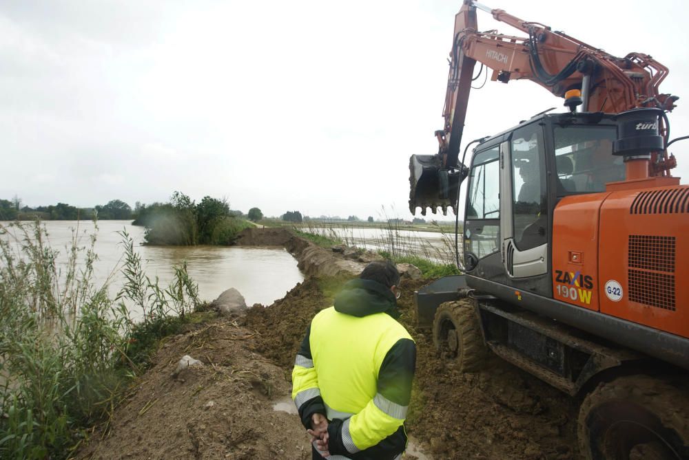 Temporal amb inundacions i creixement dels rius a les comarques gironines (18-22 d'abril de 2020)