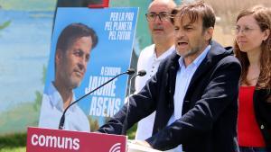 El candidato de los Comuns a las elecciones europeas, Jaume Asens