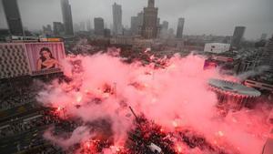 Els ultranacionalistes de Polònia exhibeixen força als carrers