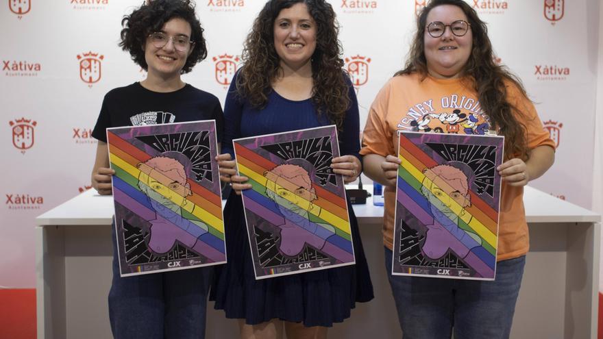 Xàtiva celebra el Día del Orgullo LGTBIQ con una concentración y música