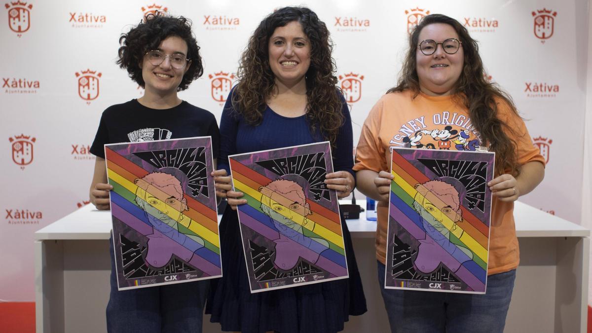 Presentación de los actos de celebración del Día del Orgullo LGTBIQ+ en Xàtiva.