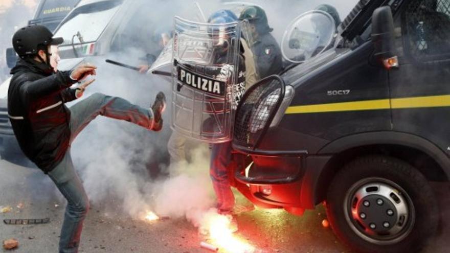 Disturbios en Roma