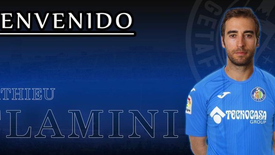 El Getafe confirma el fichaje de Mathieu Flamini