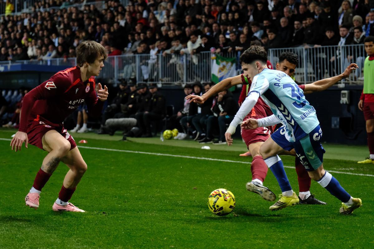 Imagen del Málaga CF-Cultural Leonesa de hace dos semanas.