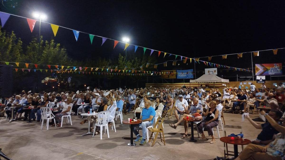 Ambient a la Festa Major d’Olvan, que s’allarga fins dimecres vinent