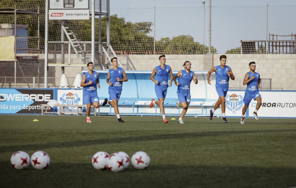 Primer entrenamiento del Atlético de Baleares