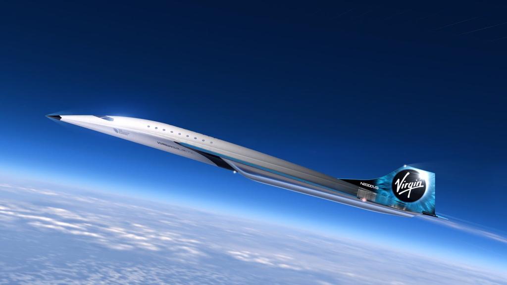 Virgin Galactic, avión supersónico