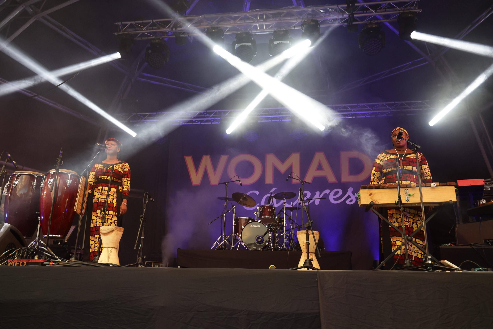 Las imágenes del sábado de Womad en Cáceres